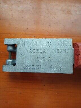Vintage Herter's Inc. Fishing Sinker Weight Mold